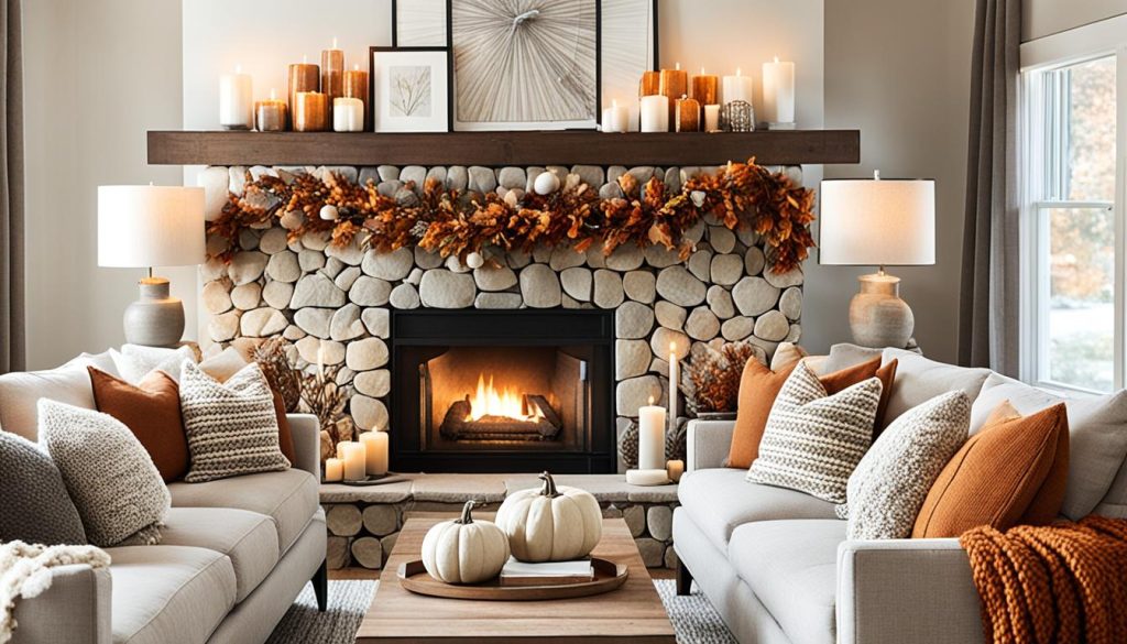 Seasonal Cozy Living Room Decor Ideas