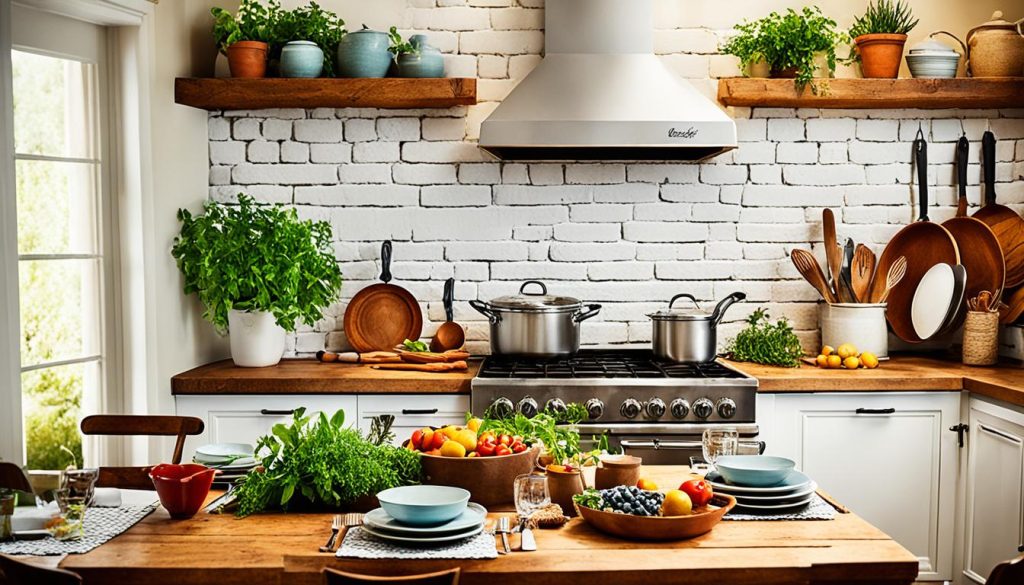 kitchen textures and materials