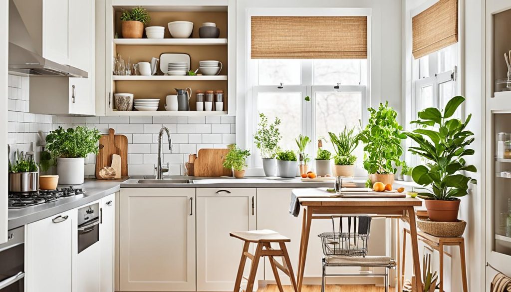 small kitchen space optimization