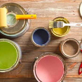 How to Properly Store Paint and Supplies in Warm Weather